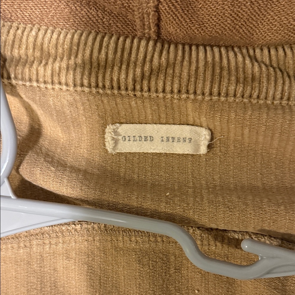 Gilded Intent Tan Corduroy Jacket - Picture 2 of 9